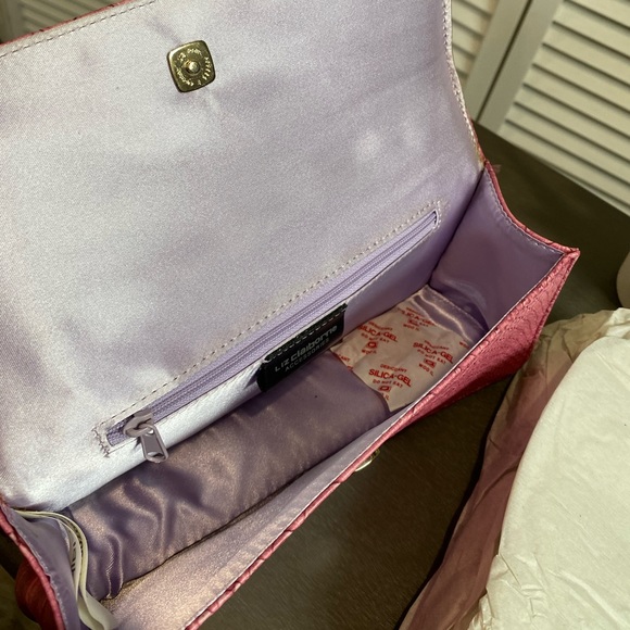 Liz Claiborne Lucky Charms Pink Croc/Alligator - Picture 8 of 10